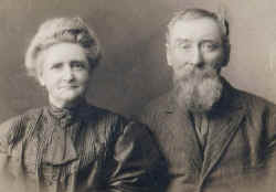 old photograph of married couple
