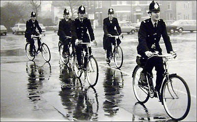 police bicycles
