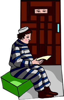 prison inmate cartoon drawing