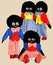gollywogs dolls puppets