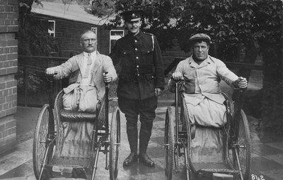 World War One veterans lost both legs