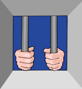 prison bars cell