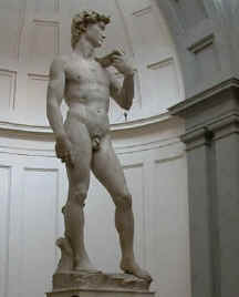 David sculpture Michelangelo